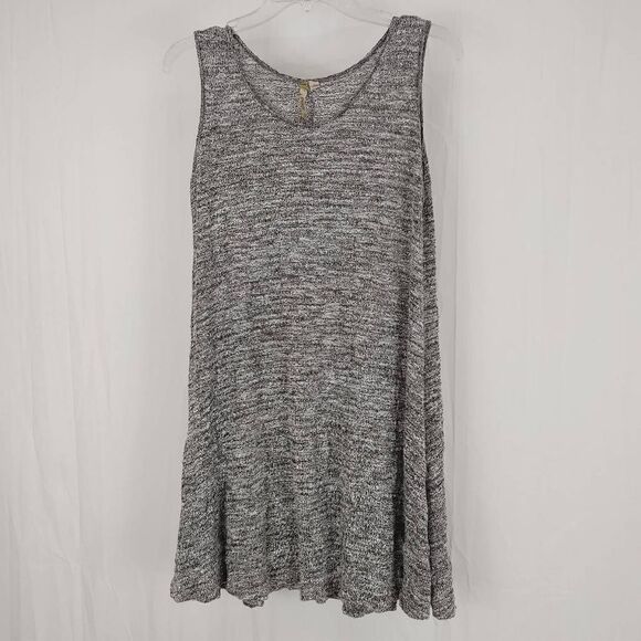 Comfy Usa Women's Size Small Heathered Gray Glittee Tank Top Tunic.
Armpit to ar - Picture 1 of 5